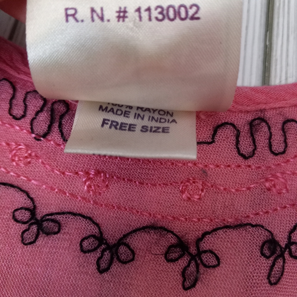 India Boutique Boho Hippie Tie Dye Tank Top - Picture 4 of 6